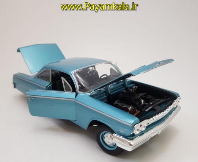 ماکت شورلت بل ایر بزرگ (1:18) (CHEVROLET 1962 BEL AIR BY MAISTO)