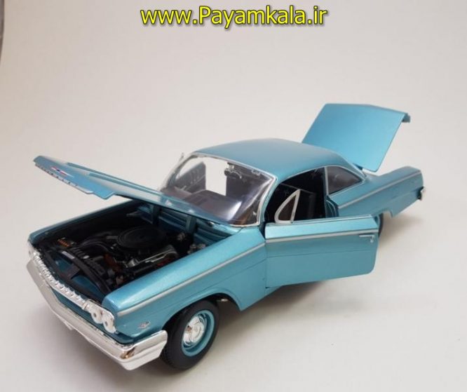 ماکت شورلت بل ایر بزرگ (1:18) (CHEVROLET 1962 BEL AIR BY MAISTO)