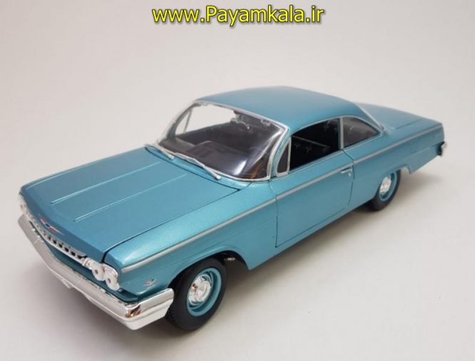 ماکت شورلت بل ایر بزرگ (1:18) (CHEVROLET 1962 BEL AIR BY MAISTO)