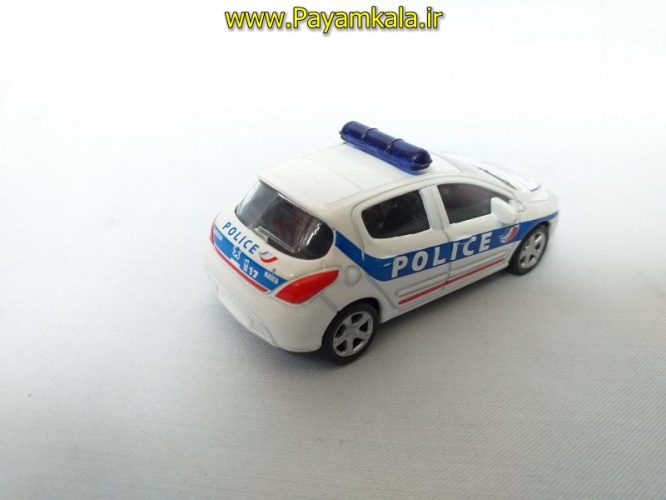 ماکت مینیاتوری پژو 308 پلیس (1:64)(PEUGEOT 308 BY NOREV) سفید