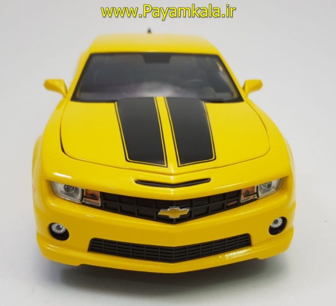 ماکت شورلت (1:18)(CHEVROLET 2010 CAMARO SS BY MAISTO) زرد