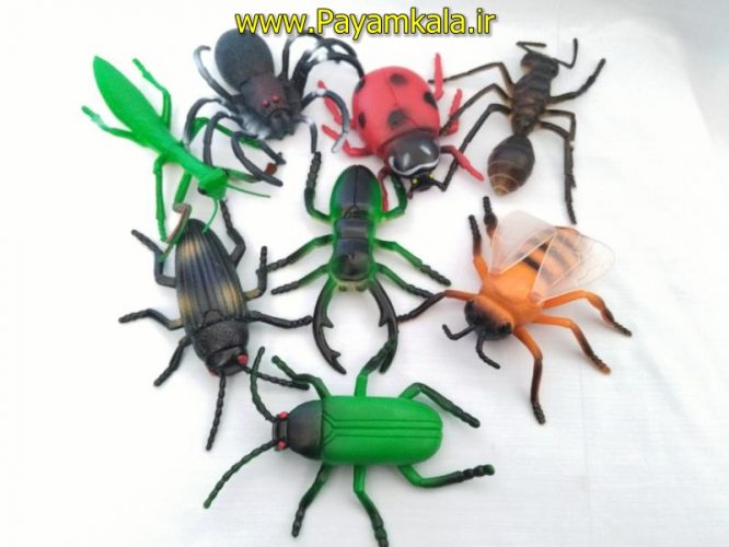 بسته هشت تایی فیگور حشرات ( Figure Insects)