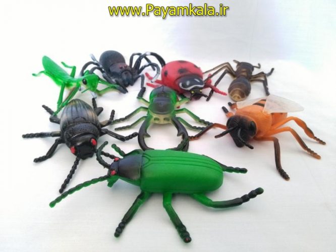 بسته هشت تایی فیگور حشرات ( Figure Insects)