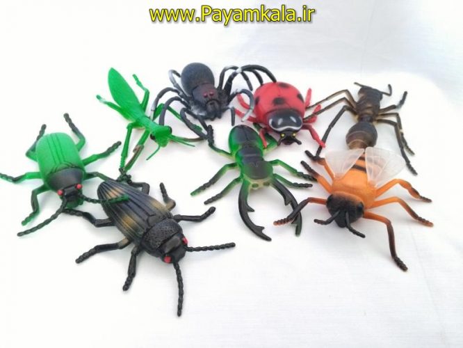 بسته هشت تایی فیگور حشرات ( Figure Insects)