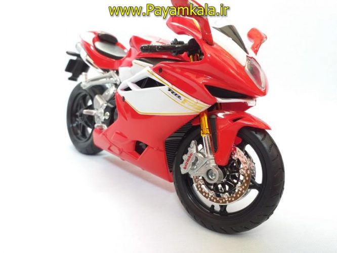 ماکت فلزی موتورسیکلت ام وی (MV AGUSTA F4 RR 2012 BY MAISTO)(1/12)