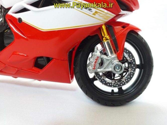 ماکت فلزی موتورسیکلت ام وی (MV AGUSTA F4 RR 2012 BY MAISTO)(1/12)