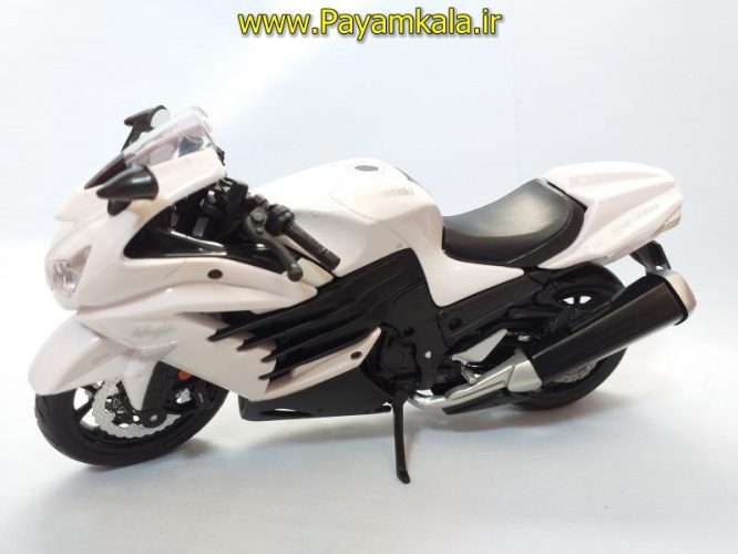 ماکت فلزی موتورسیکلت کاوازاکی (KAWASAKI NINJA ZX-14R BY MAISTO)(1/12)