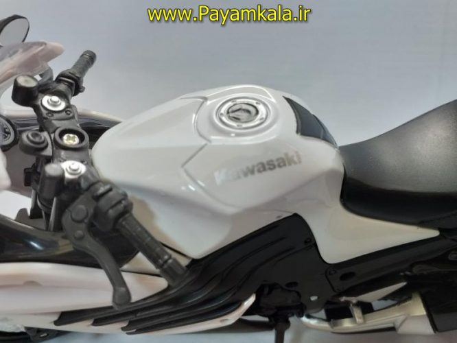 ماکت فلزی موتورسیکلت کاوازاکی (KAWASAKI NINJA ZX-14R BY MAISTO)(1/12)