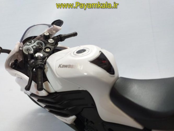 ماکت فلزی موتورسیکلت کاوازاکی (KAWASAKI NINJA ZX-14R BY MAISTO)(1/12)