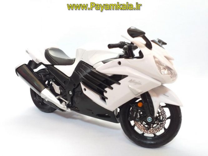 ماکت فلزی موتورسیکلت کاوازاکی (KAWASAKI NINJA ZX-14R BY MAISTO)(1/12)