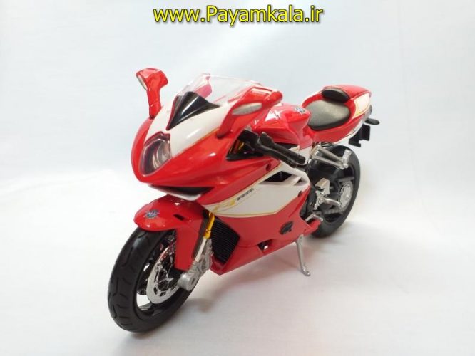 ماکت فلزی موتورسیکلت ام وی (MV AGUSTA F4 RR 2012 BY MAISTO)(1/12)