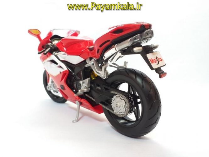 ماکت فلزی موتورسیکلت ام وی (MV AGUSTA F4 RR 2012 BY MAISTO)(1/12)