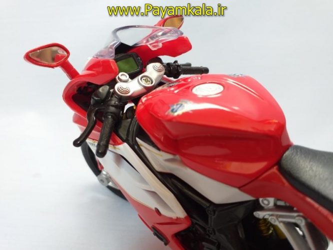 ماکت فلزی موتورسیکلت ام وی (MV AGUSTA F4 RR 2012 BY MAISTO)(1/12)