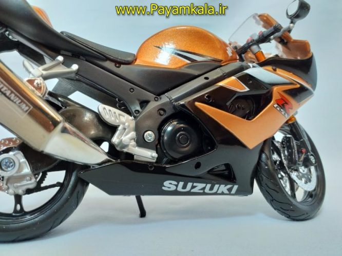 ماکت فلزی موتورسیکلت سوزوکی (SUZUKI GSX-R1000 BY MAISTO)(1/12)