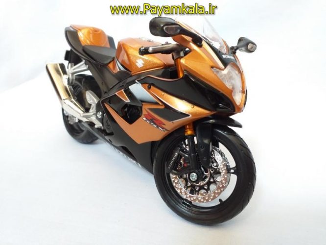 ماکت فلزی موتورسیکلت سوزوکی (SUZUKI GSX-R1000 BY MAISTO)(1/12)