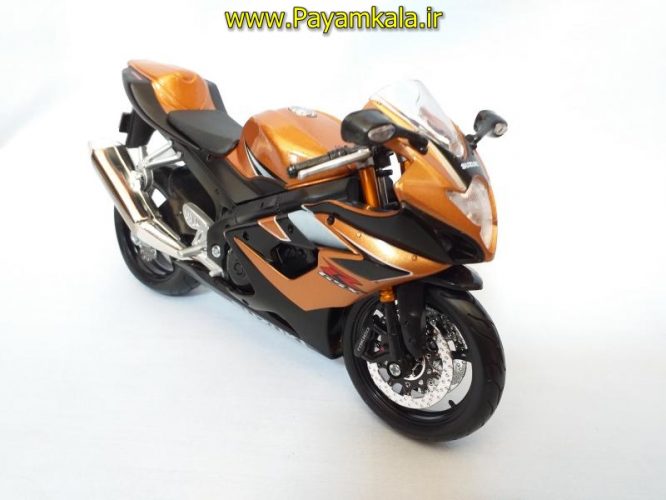 ماکت فلزی موتورسیکلت سوزوکی (SUZUKI GSX-R1000 BY MAISTO)(1/12)