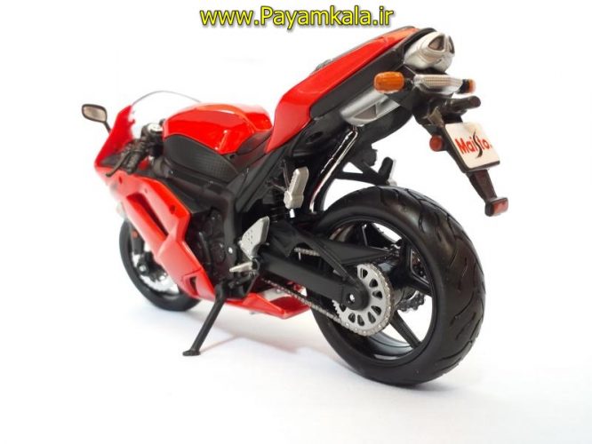 ماکت فلزی موتورسیکلت کاوازاکی (KAWASAKI NINJA ZX-6R BY MAISTO)(1/12)