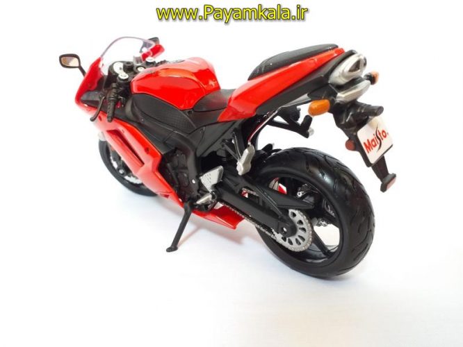 ماکت فلزی موتورسیکلت کاوازاکی (KAWASAKI NINJA ZX-6R BY MAISTO)(1/12)