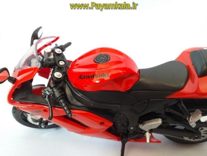 ماکت فلزی موتورسیکلت کاوازاکی (KAWASAKI NINJA ZX-6R BY MAISTO)(1/12)