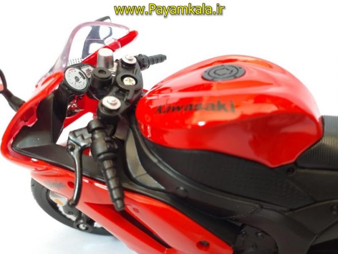 ماکت فلزی موتورسیکلت کاوازاکی (KAWASAKI NINJA ZX-6R BY MAISTO)(1/12)