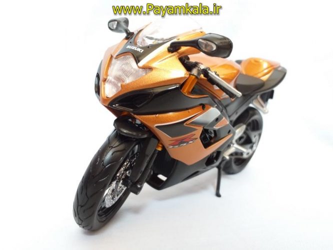 ماکت فلزی موتورسیکلت سوزوکی (SUZUKI GSX-R1000 BY MAISTO)(1/12)