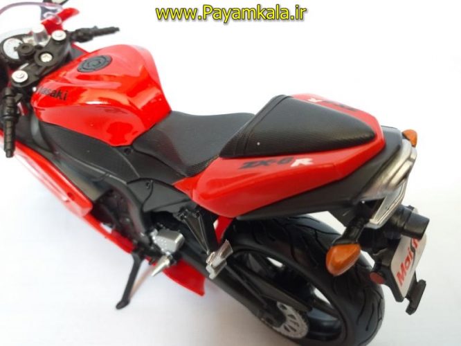 ماکت فلزی موتورسیکلت کاوازاکی (KAWASAKI NINJA ZX-6R BY MAISTO)(1/12)