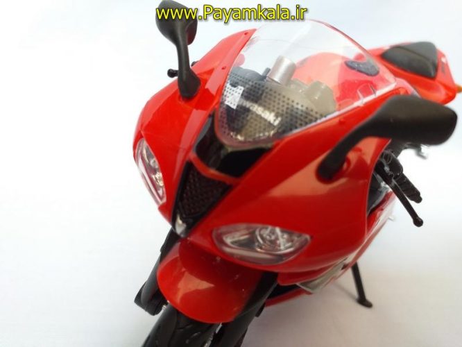 ماکت فلزی موتورسیکلت کاوازاکی (KAWASAKI NINJA ZX-6R BY MAISTO)(1/12)