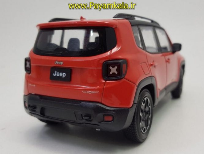 ماکت جیپ 1:24 (JEEP RENEGADE TRAILHAWK BY WELLY)