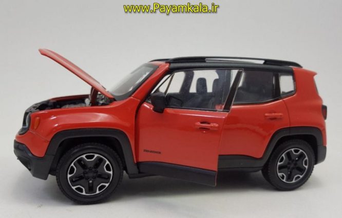 ماکت جیپ 1:24 (JEEP RENEGADE TRAILHAWK BY WELLY)