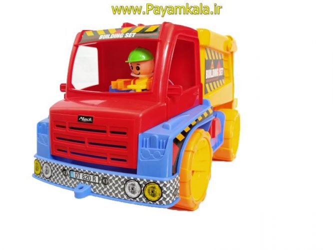 اسباب بازی کامیون حمل زباله نشکن درج (DORJ TOY)