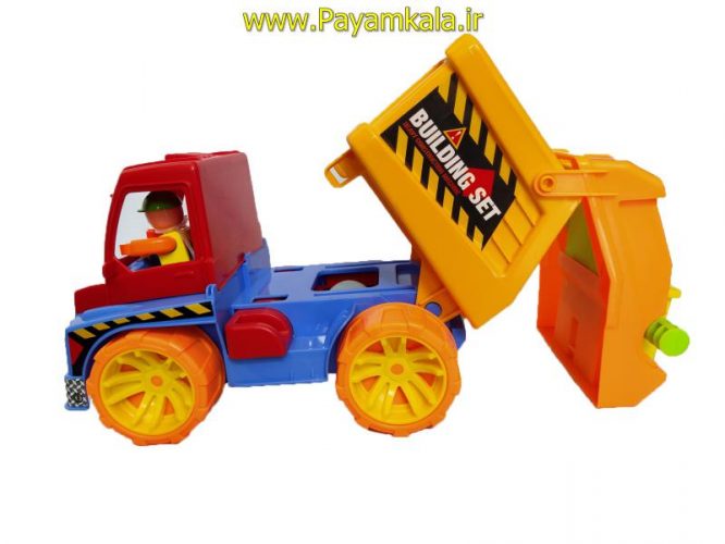 اسباب بازی کامیون حمل زباله نشکن درج (DORJ TOY)