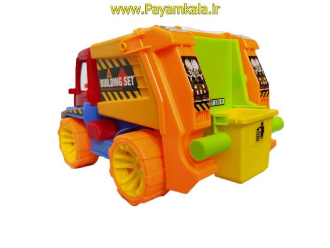 اسباب بازی کامیون حمل زباله نشکن درج (DORJ TOY)