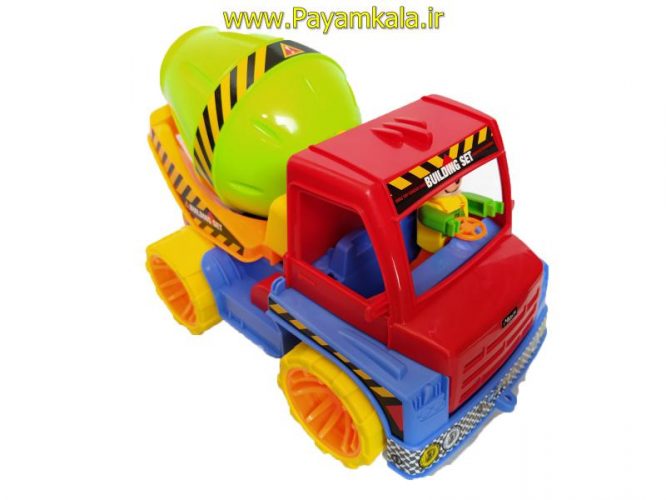 اسباب بازی کامیون میکسر قدرتی نشکن درج (DORJ TOY)