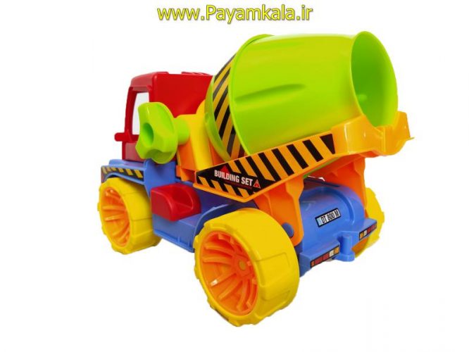 اسباب بازی کامیون میکسر قدرتی نشکن درج (DORJ TOY)