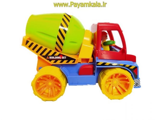 اسباب بازی کامیون میکسر قدرتی نشکن درج (DORJ TOY)