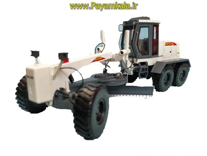 ماکت فلزی گریدر (KDW 1:35) جعبه دار (MOTOR GRADER 625027) سفید