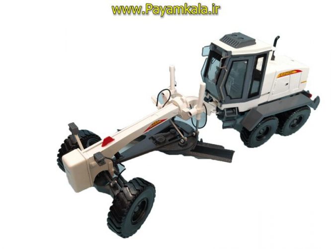 ماکت فلزی گریدر (KDW 1:35) جعبه دار (MOTOR GRADER 625027) سفید