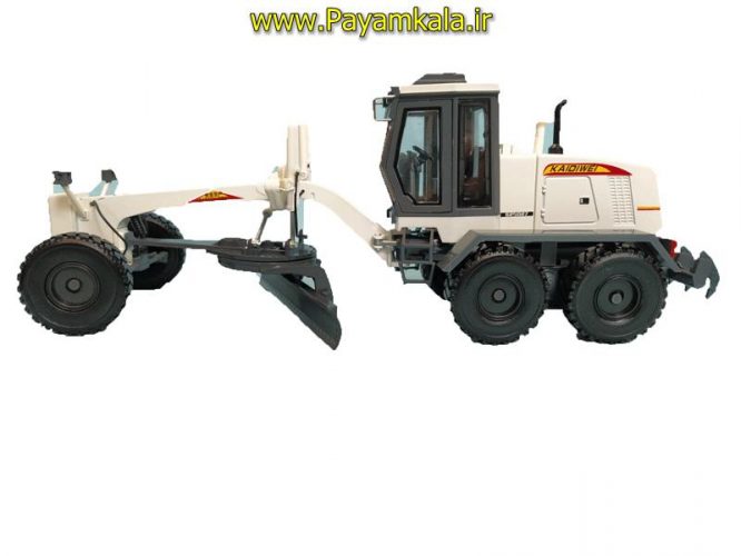 ماکت فلزی گریدر (KDW 1:35) جعبه دار (MOTOR GRADER 625027) سفید