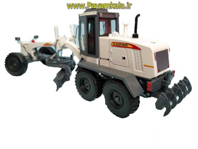 ماکت فلزی گریدر (KDW 1:35) جعبه دار (MOTOR GRADER 625027) سفید