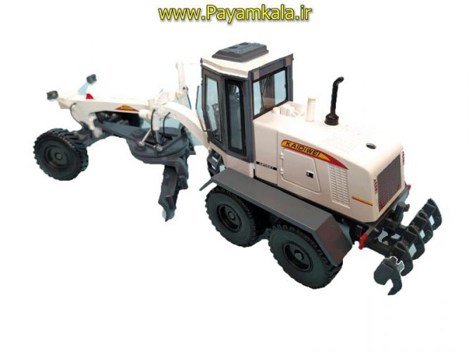 ماکت فلزی گریدر (KDW 1:35) جعبه دار (MOTOR GRADER 625027) سفید