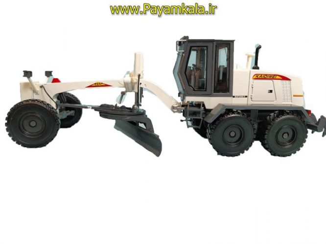 ماکت فلزی گریدر (KDW 1:35) جعبه دار (MOTOR GRADER 625027) سفید