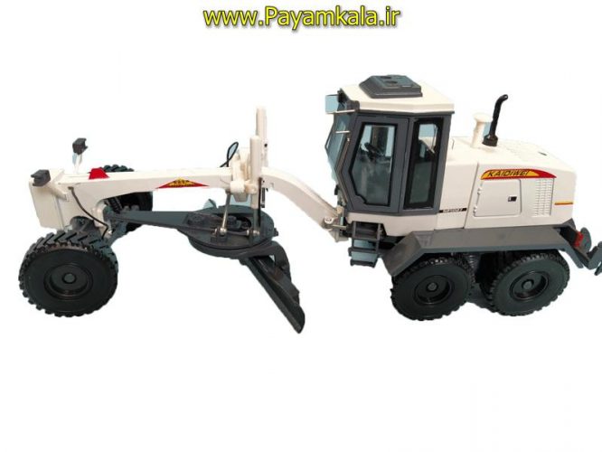 ماکت فلزی گریدر (KDW 1:35) جعبه دار (MOTOR GRADER 625027) سفید