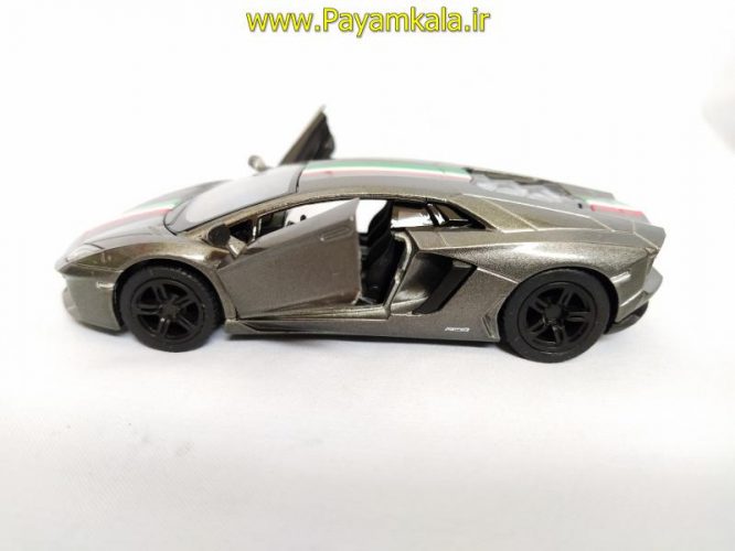 ماشین فلزی لامبورگینی اونتادور (LAMBORGHINI AVENTADOR LP700-4 BY KINSMART) نوک مدادی 