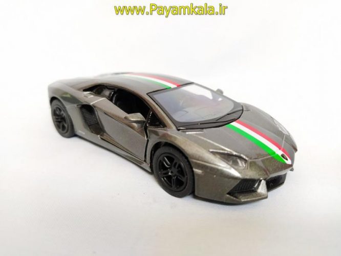 ماشین فلزی لامبورگینی اونتادور (LAMBORGHINI AVENTADOR LP700-4 BY KINSMART) نوک مدادی 