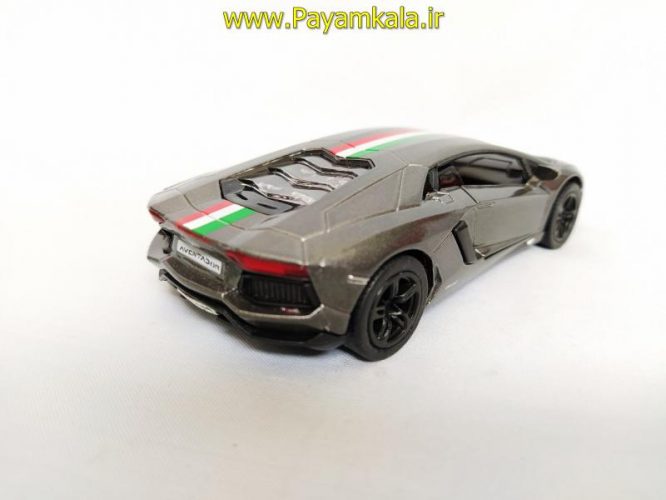 ماشین فلزی لامبورگینی اونتادور (LAMBORGHINI AVENTADOR LP700-4 BY KINSMART) نوک مدادی 