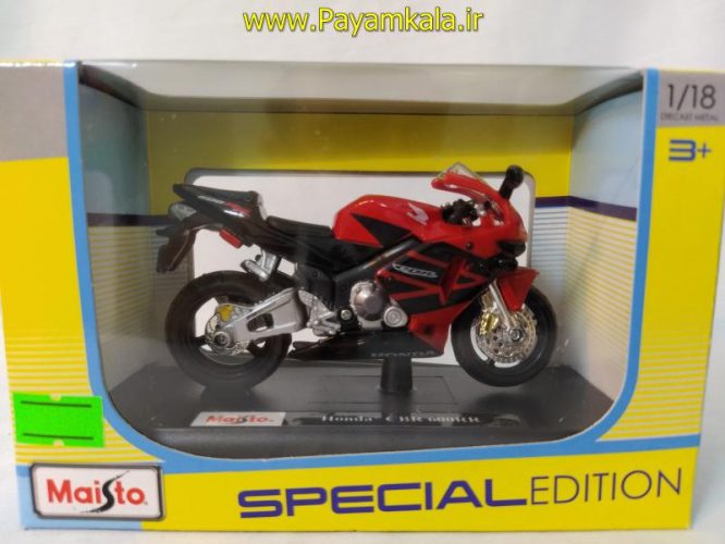 ماکت فلزی موتورسیکلت هوندا (HONDA CBR 600RR BY MAISTO)(1/18)