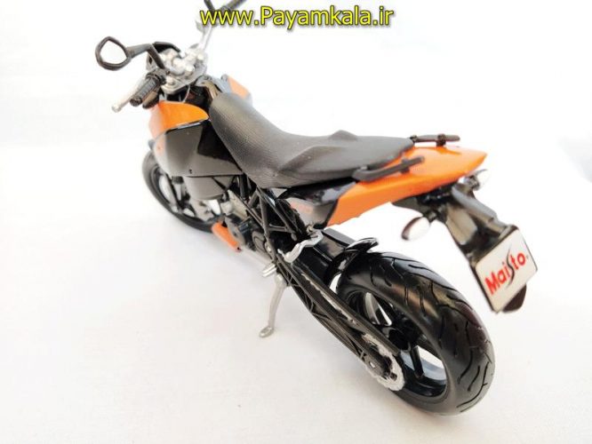 ماکت فلزی موتورسیکلت کی تی ام (KTM 690 DUKE BY MAISTO)(1/12)