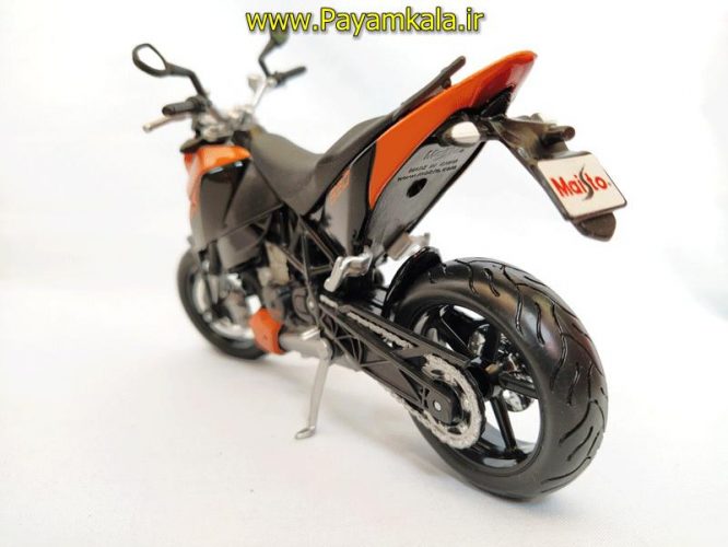 ماکت فلزی موتورسیکلت کی تی ام (KTM 690 DUKE BY MAISTO)(1/12)