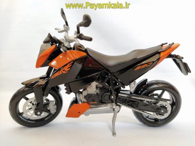 ماکت فلزی موتورسیکلت کی تی ام (KTM 690 DUKE BY MAISTO)(1/12)