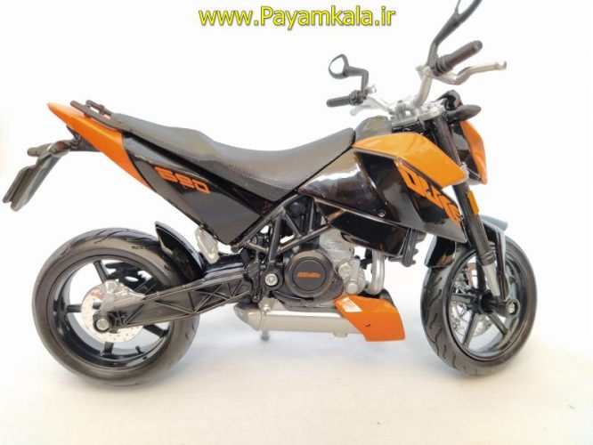 ماکت فلزی موتورسیکلت کی تی ام (KTM 690 DUKE BY MAISTO)(1/12)